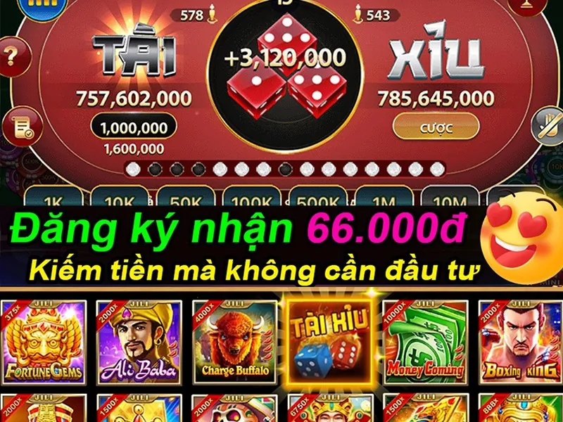 Hình ảnh game Tài Xỉu vn69